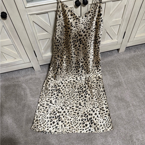 Secret Treasures Dresses & Skirts - NEARLY NEW Chettah Secret Treasures Slip Dress/Lingerie with Spaghetti Strap XL